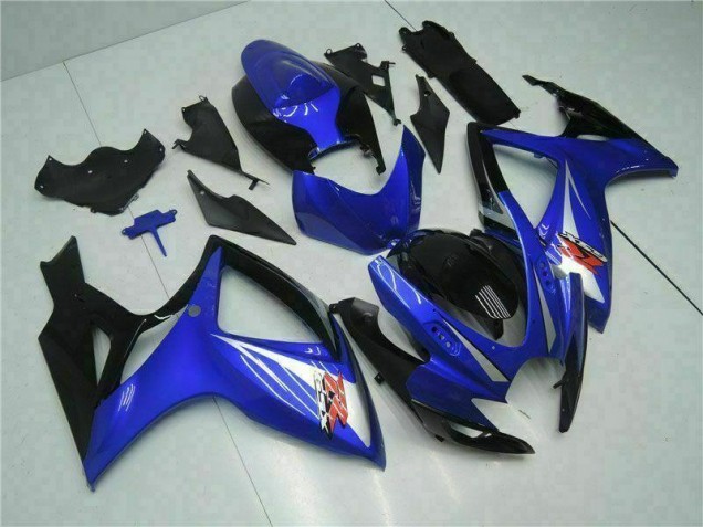 2006-2007 Bleu Suzuki GSXR 600/750 Kit Carénages Motos & Plastique