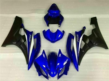 2006-2007 Bleu Yamaha YZF R6 Carénages Moto