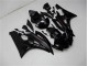 2006-2007 Brillant Noir Mat Yamaha YZF R6 Carénage Moto 2006-2007 Brillant Noir Mat Yamaha YZF R6 Carénage Moto