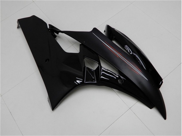 2006-2007 Brillant Noir Mat Yamaha YZF R6 Carénage Moto 2006-2007 Brillant Noir Mat Yamaha YZF R6 Carénage Moto