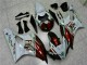 2006-2007 Brun Blanc Yamaha YZF R6 Carénage Moto 2006-2007 Brun Blanc Yamaha YZF R6 Carénage Moto