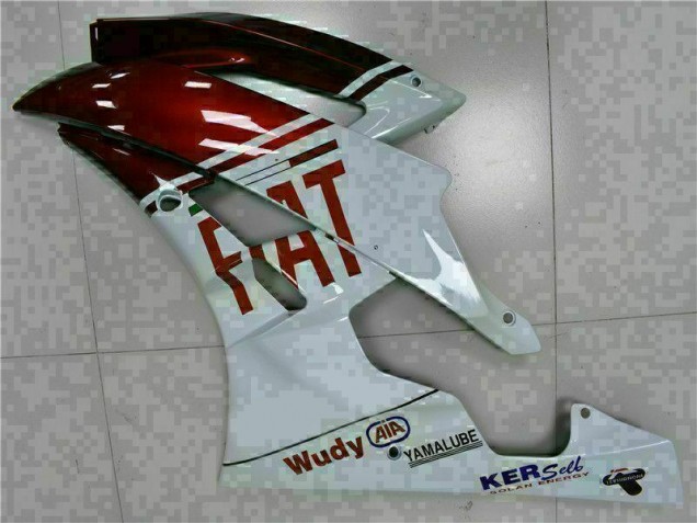 2006-2007 Brun Blanc Yamaha YZF R6 Carénage Moto 2006-2007 Brun Blanc Yamaha YZF R6 Carénage Moto