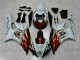 2006-2007 Brun Blanc Yamaha YZF R6 Carénage Moto 2006-2007 Brun Blanc Yamaha YZF R6 Carénage Moto