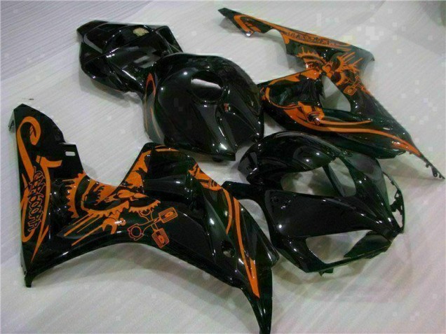 2006-2007 Brun Noir Honda CBR1000RR Carénage Moto 2006-2007 Brun Noir Honda CBR1000RR Carénage Moto