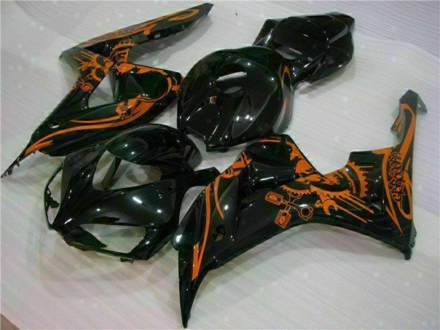 2006-2007 Brun Noir Honda CBR1000RR Carénage Moto 2006-2007 Brun Noir Honda CBR1000RR Carénage Moto