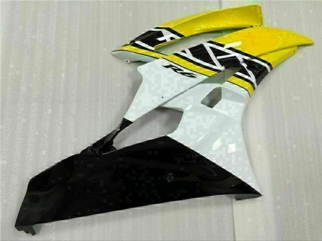 2006-2007 Jaune Blanc Noir Yamaha YZF R6 Carénages Moto 2006-2007 Jaune Blanc Noir Yamaha YZF R6 Carénages Moto