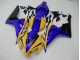 2006-2007 Jaune Bleu Honda CBR1000RR Carénage Moto 2006-2007 Jaune Bleu Honda CBR1000RR Carénage Moto