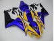 2006-2007 Jaune Bleu Honda CBR1000RR Carénage Moto 2006-2007 Jaune Bleu Honda CBR1000RR Carénage Moto
