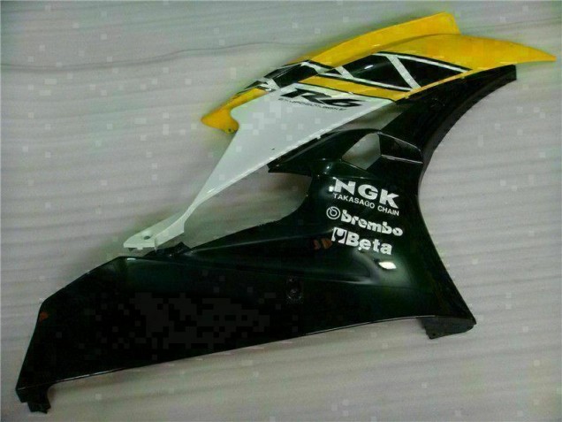 2006-2007 Jaune Noir Yamaha YZF R6 Carénages Moto 2006-2007 Jaune Noir Yamaha YZF R6 Carénages Moto