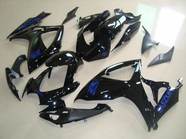 2006-2007 Noir Bleu Décalque Suzuki GSXR 750 Carénage Moto 2006-2007 Noir Bleu Décalque Suzuki GSXR 750 Carénage Moto