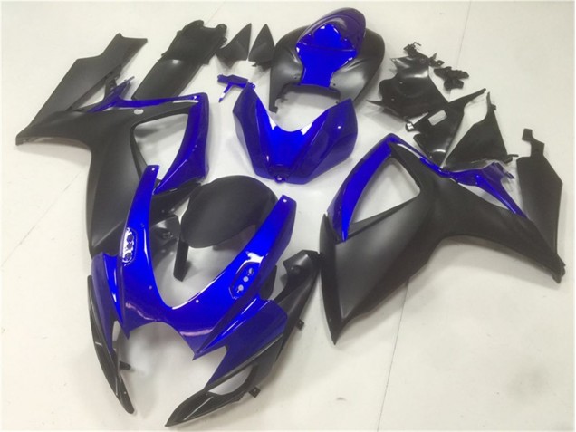 2006-2007 Noir Bleu Suzuki GSXR 600/750 Carénages Moto 2006-2007 Noir Bleu Suzuki GSXR 600/750 Carénages Moto