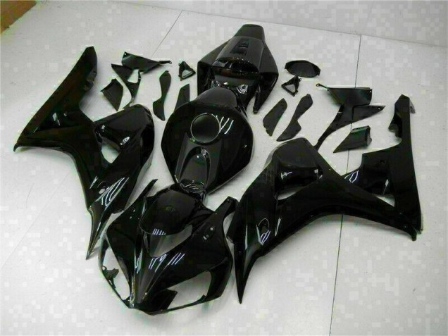 2006-2007 Noir Brillant Honda CBR1000RR Carénages Moto