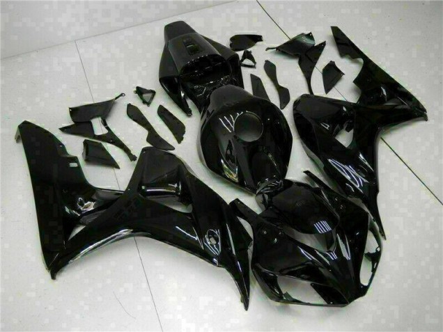 2006-2007 Noir Brillant Honda CBR1000RR Carénages Moto