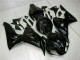 2006-2007 Noir Brillant Honda CBR1000RR Carénages Moto