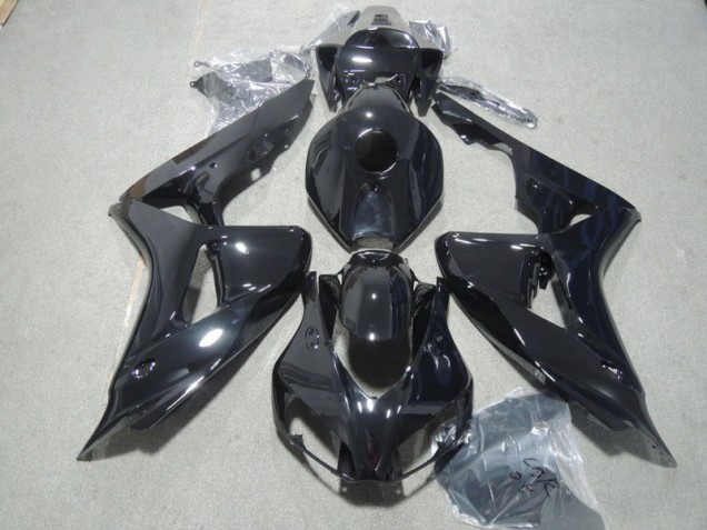 2006-2007 Noir Honda CBR1000RR Kit Carénages Motos Complet