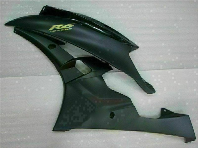 2006-2007 Noir Mat Yamaha YZF R6 Carénage Moto 2006-2007 Noir Mat Yamaha YZF R6 Carénage Moto