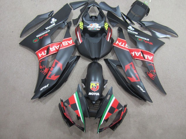 2006-2007 Noir Motul 46 Yamaha YZF R6 Carénage Moto 2006-2007 Noir Motul 46 Yamaha YZF R6 Carénage Moto