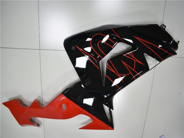 2006-2007 Noir Rouge Kawasaki ZX10R Carénage Moto 2006-2007 Noir Rouge Kawasaki ZX10R Carénage Moto