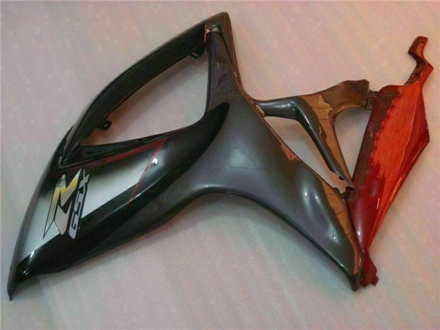 2006-2007 Noir Rouge Suzuki GSXR 600/750 Carénage Moto 2006-2007 Noir Rouge Suzuki GSXR 600/750 Carénage Moto