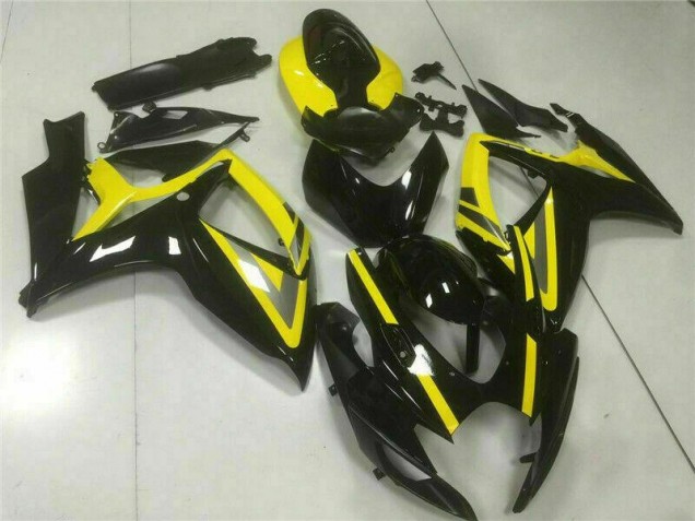 2006-2007 Noir Suzuki GSXR 600/750 Carénage Moto ABS 2006-2007 Noir Suzuki GSXR 600/750 Carénage Moto ABS