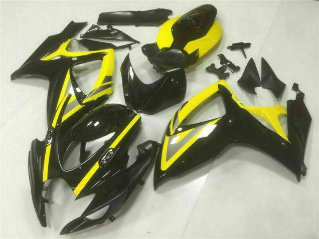2006-2007 Noir Suzuki GSXR 600/750 Carénage Moto ABS 2006-2007 Noir Suzuki GSXR 600/750 Carénage Moto ABS