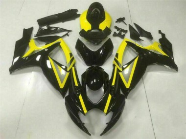 2006-2007 Noir Suzuki GSXR 600/750 Carénage Moto ABS