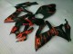 2006-2007 Noir Suzuki GSXR 600/750 Carénages Moto de Rechange