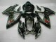 2006-2007 Noir Suzuki GSXR 600/750 Kit Carénages Motos & Plastique 2006-2007 Noir Suzuki GSXR 600/750 Kit Carénages Motos & Plastique