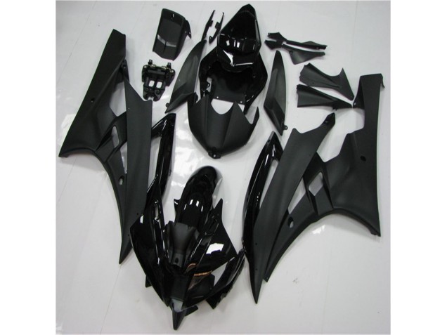 2006-2007 Noir Yamaha YZF R6 Carénages Moto 2006-2007 Noir Yamaha YZF R6 Carénages Moto