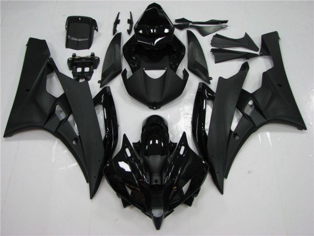 2006-2007 Noir Yamaha YZF R6 Carénages Moto 2006-2007 Noir Yamaha YZF R6 Carénages Moto