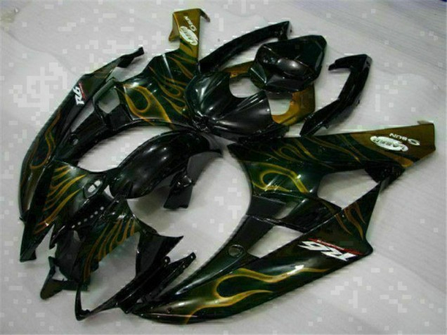 2006-2007 Noir Yamaha YZF R6 Carrosserie Moto 2006-2007 Noir Yamaha YZF R6 Carrosserie Moto