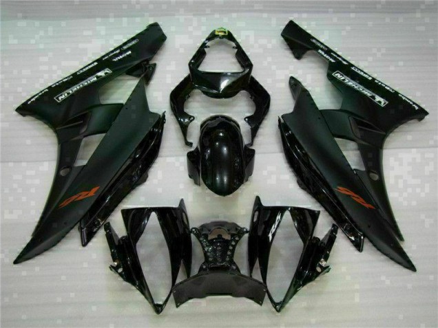 2006-2007 Noir Yamaha YZF R6 Kit Carénages Motos Complet 2006-2007 Noir Yamaha YZF R6 Kit Carénages Motos Complet