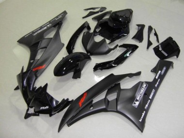 2006-2007 Noir Yamaha YZF R6 Kit Carénages Motos & Plastique