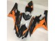 2006-2007 Orange Noir Yamaha YZF R6 Carénages Moto