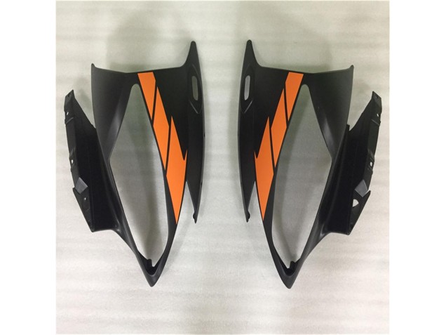 2006-2007 Orange Noir Yamaha YZF R6 Carénages Moto