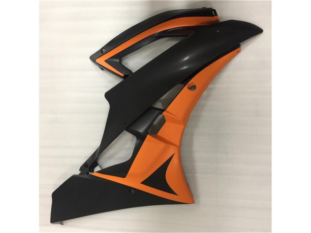 2006-2007 Orange Noir Yamaha YZF R6 Carénages Moto