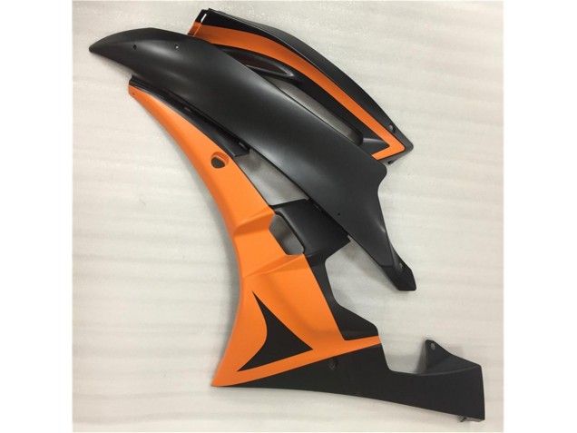 2006-2007 Orange Noir Yamaha YZF R6 Carénages Moto