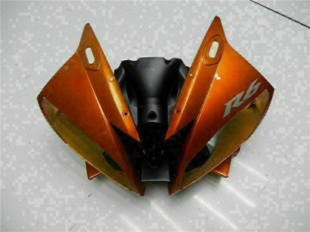 2006-2007 Orange Yamaha YZF R6 Carénage Moto 2006-2007 Orange Yamaha YZF R6 Carénage Moto