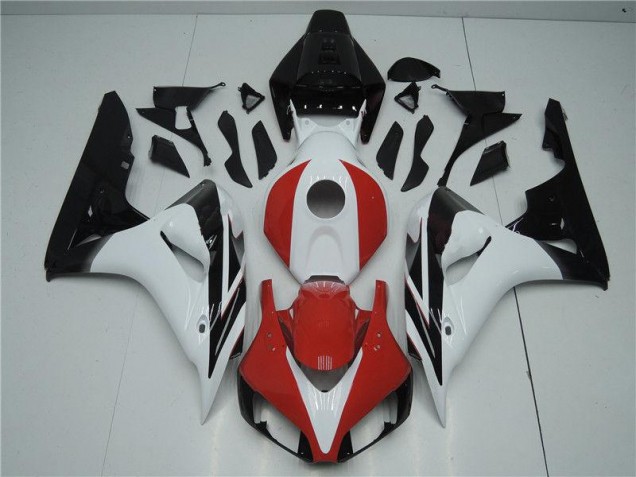 2006-2007 Rouge Blanc Noir Honda CBR1000RR Carénages Moto 2006-2007 Rouge Blanc Noir Honda CBR1000RR Carénages Moto