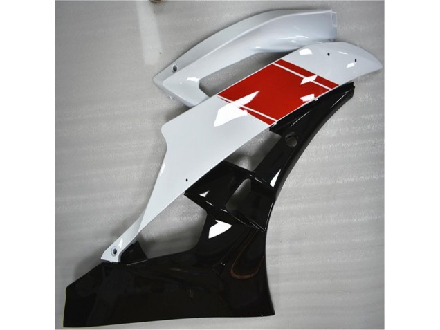 2006-2007 Rouge Blanc Noir Yamaha YZF R6 Carénage Moto