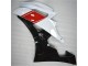 2006-2007 Rouge Blanc Noir Yamaha YZF R6 Carénage Moto