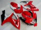 2006-2007 Rouge Blanc Suzuki GSXR 600/750 Carénage Moto