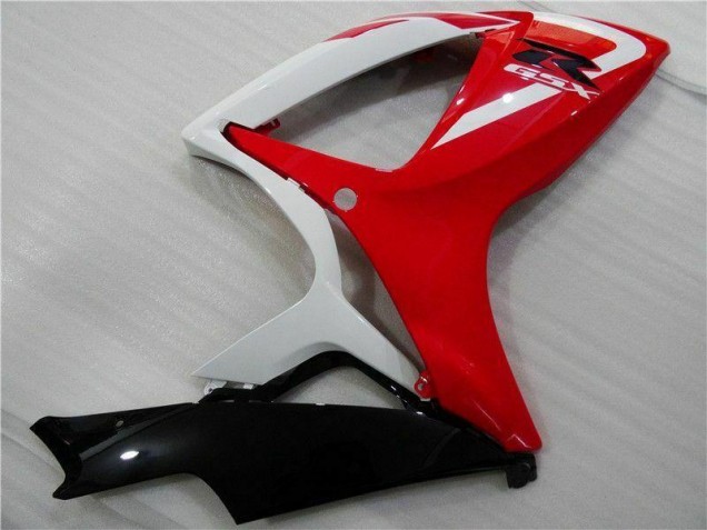 2006-2007 Rouge Blanc Suzuki GSXR 600/750 Carénage Moto