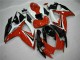 2006-2007 Rouge Blanc Suzuki GSXR 600/750 Carénages Moto