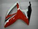 2006-2007 Rouge Blanc Suzuki GSXR 600/750 Carénages Moto