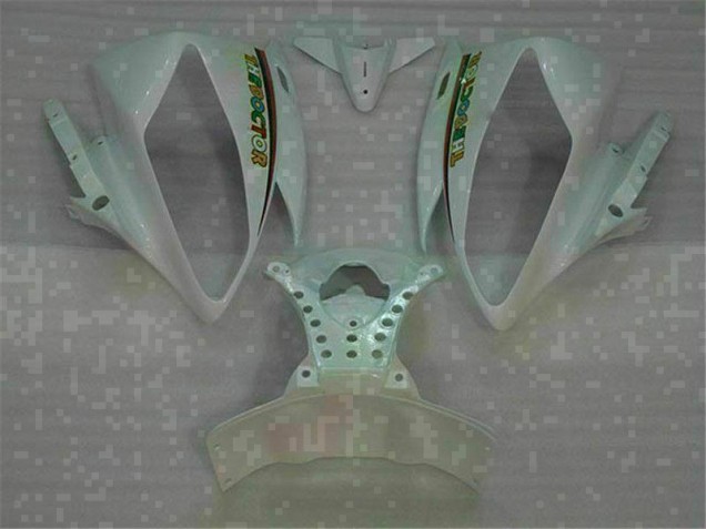 2006-2007 Rouge Blanc Yamaha YZF R6 Carénages Moto & Carrosserie