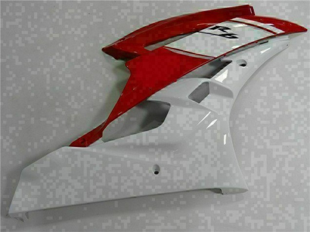 2006-2007 Rouge Blanc Yamaha YZF R6 Kit Carénages Motos Complet 2006-2007 Rouge Blanc Yamaha YZF R6 Kit Carénages Motos Complet