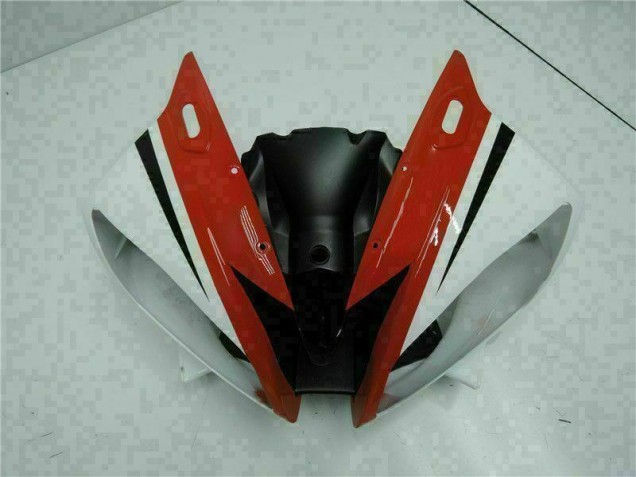 2006-2007 Rouge Blanc Yamaha YZF R6 Kit Carénages Motos 2006-2007 Rouge Blanc Yamaha YZF R6 Kit Carénages Motos