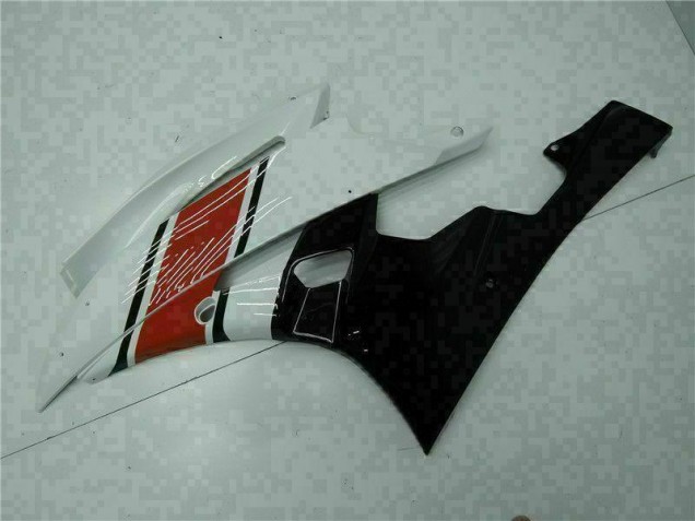 2006-2007 Rouge Blanc Yamaha YZF R6 Kit Carénages Motos 2006-2007 Rouge Blanc Yamaha YZF R6 Kit Carénages Motos
