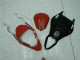 2006-2007 Rouge Blanc Yamaha YZF R6 Kit Carénages Motos 2006-2007 Rouge Blanc Yamaha YZF R6 Kit Carénages Motos
